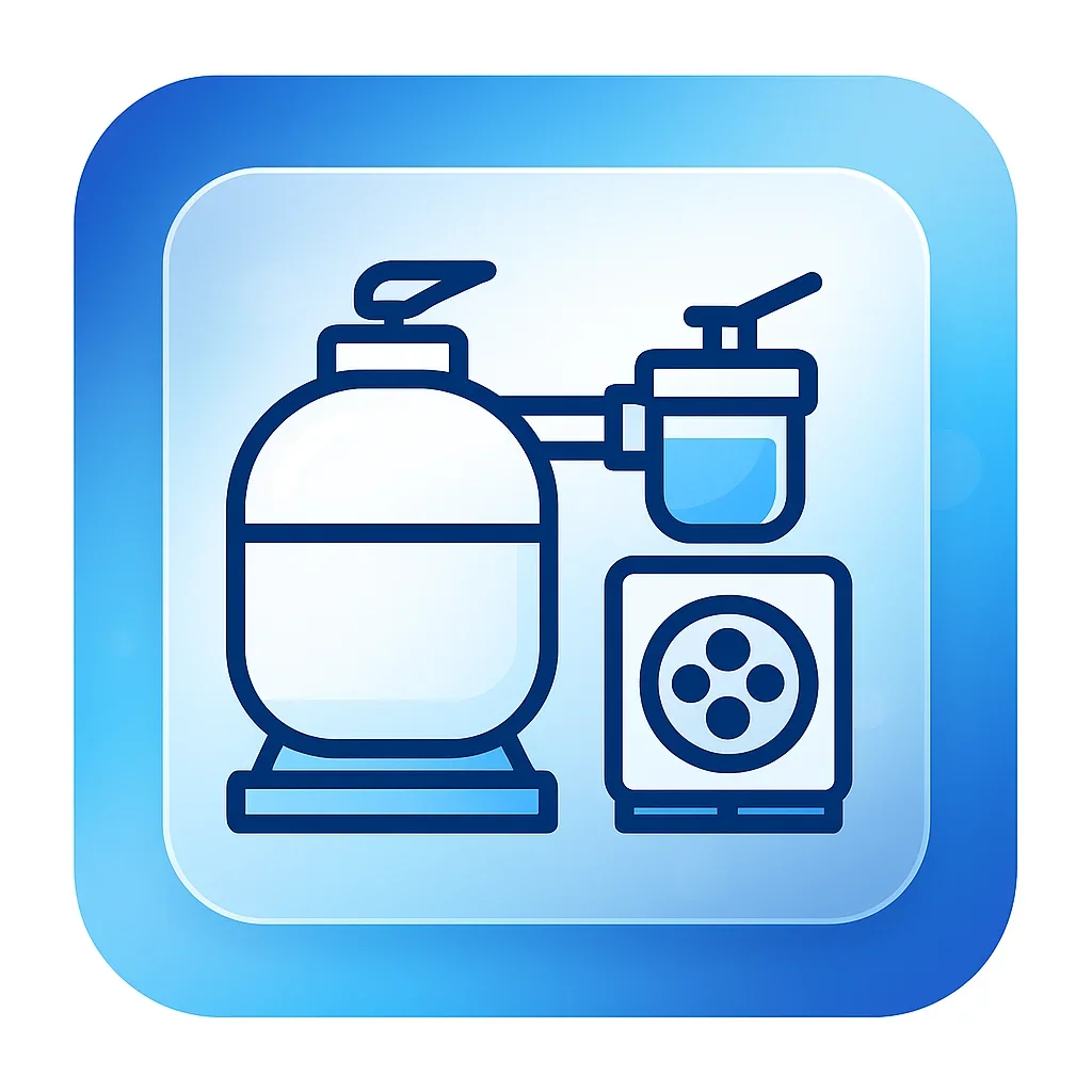 Pool filter housing inspection